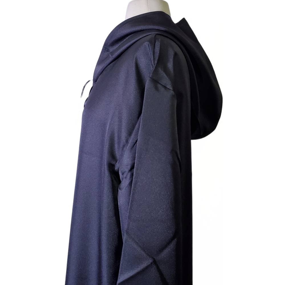 Costume Cloak Men Black Classic Star Wars Long Hooded Halloween Cosplay Overcoat - Picture 9 of 14
